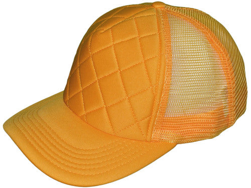 Quilted Foam Trucker Hats