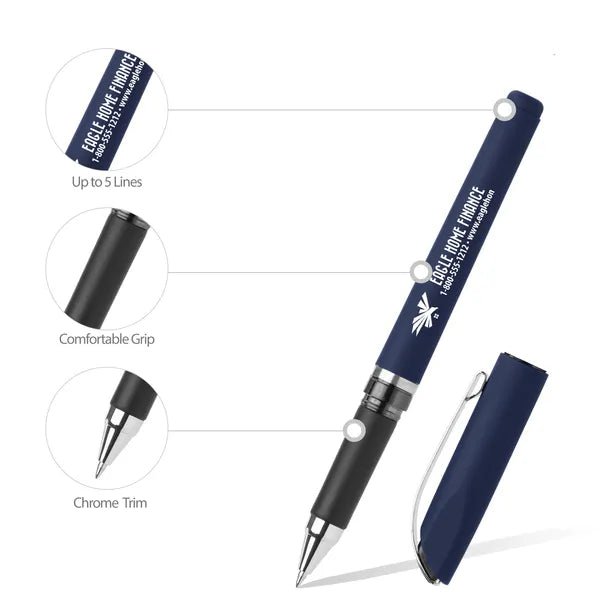 Soft Touch Cozy Gel Pen - Secret Success Fashion Brand